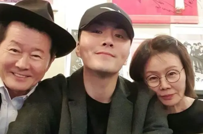 태진아 가족사진