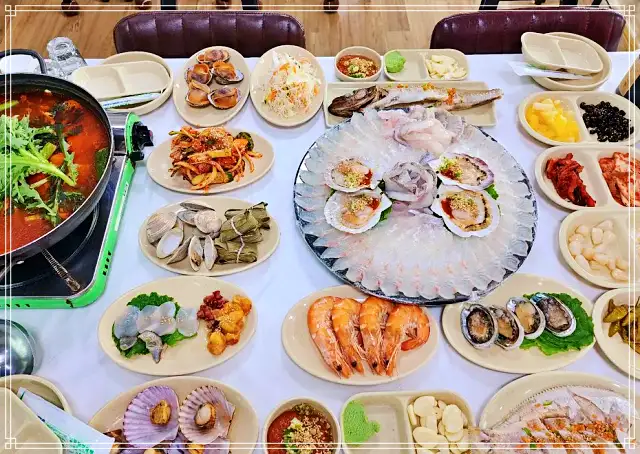 보령 대천 해수욕장 맛집 광어회, 우럭회, 참돔회