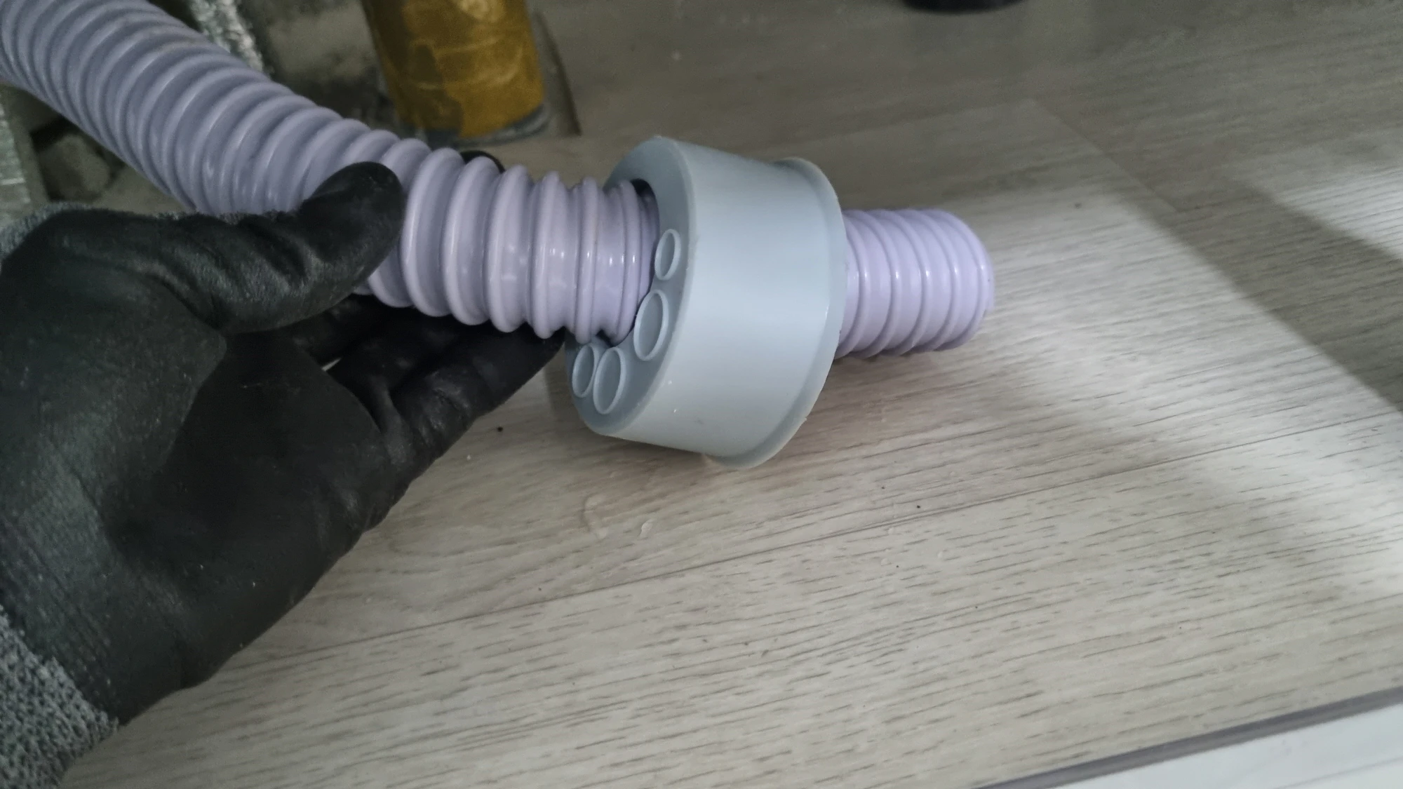 곰발바닥 끼운 모습