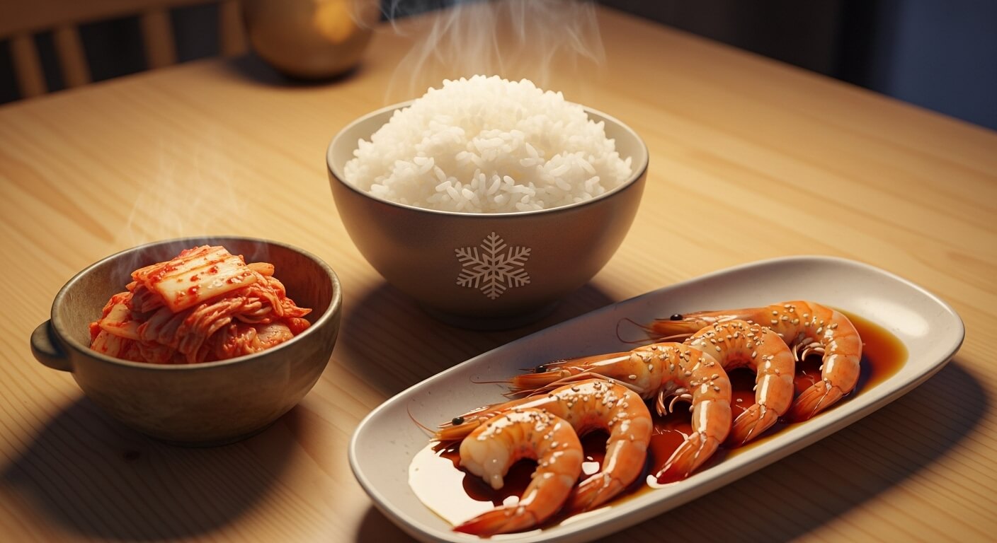 김장철 반찬으로 딱 좋은 새우장