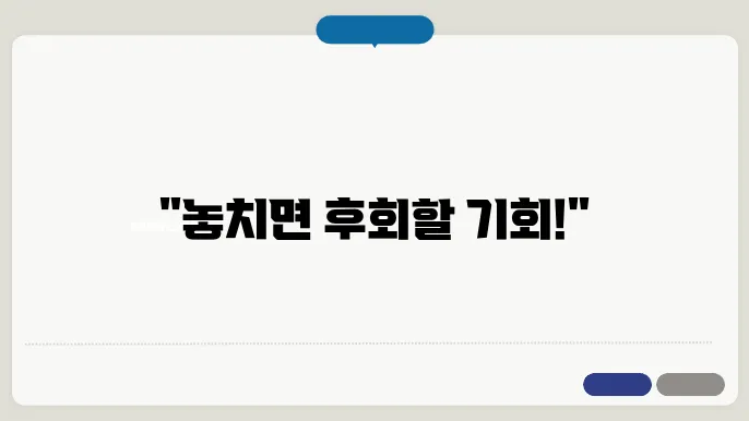 방과후 학교 프로그램