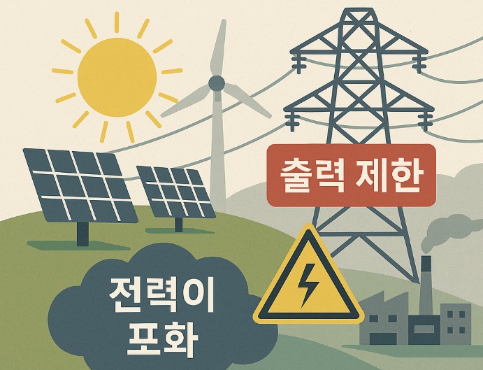 재생에너지 확대가 송전망에 미치는 충격과 해결 과제 관련 그림