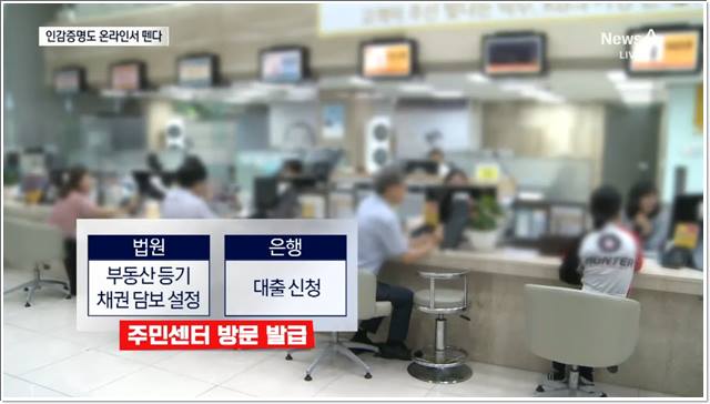 "인감증명서" 110년만에 온라인 발급, 정부24 시범운영