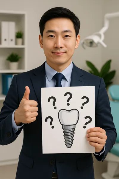 임플란트와 틀니의 주요 차이