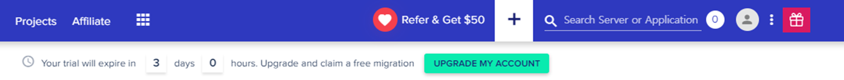 Cloudways 개설방법에 대한 사진