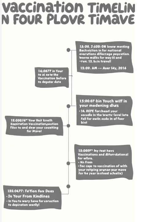 해외여행 예방접종 가이드