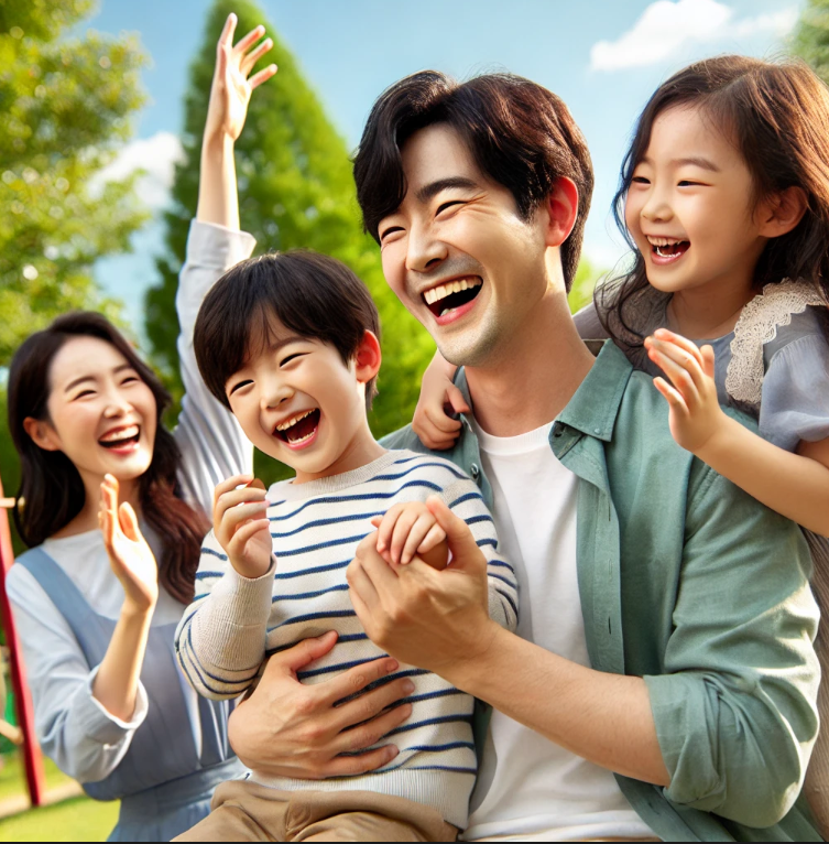행복한 가족의 이미지