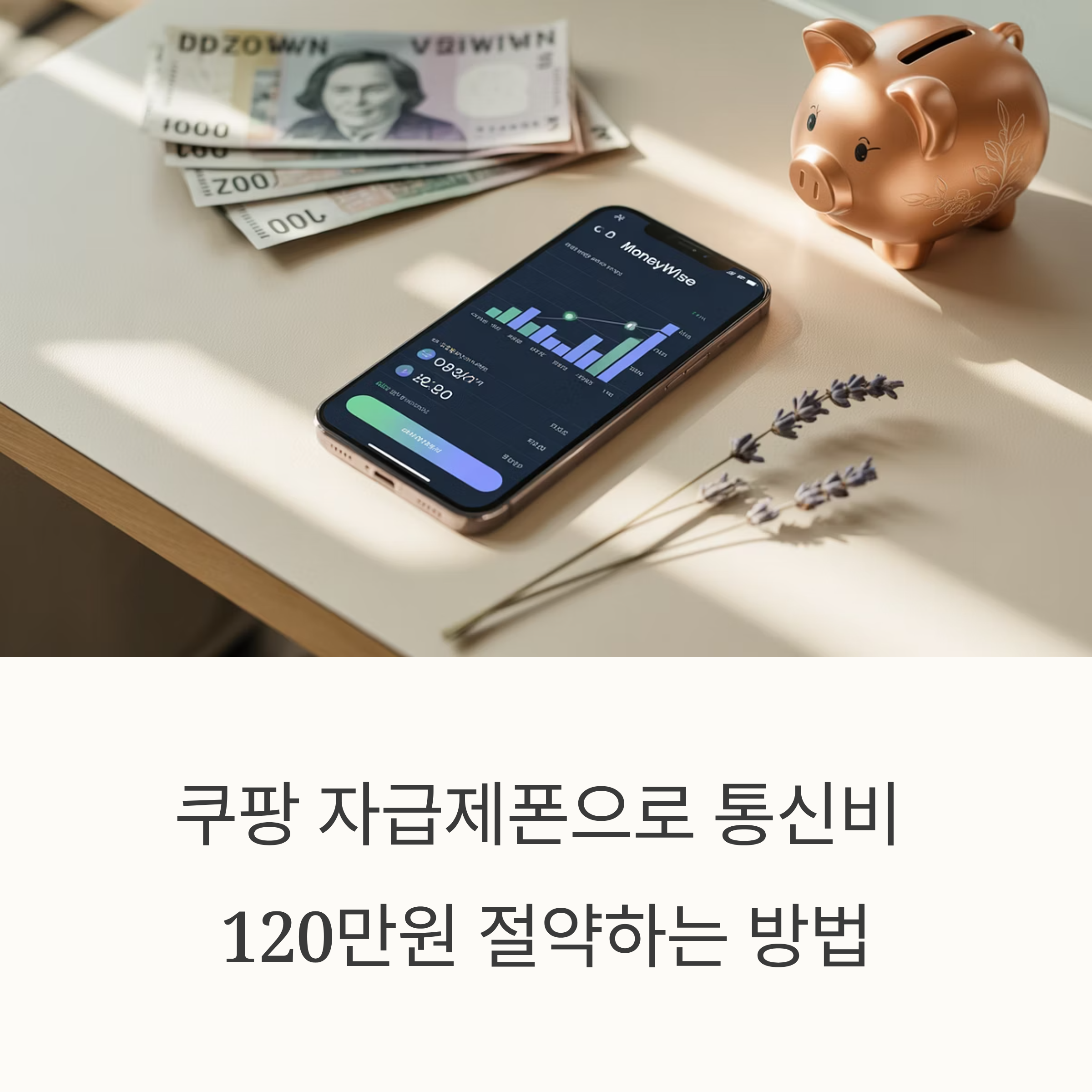 쿠팡 자급제폰 할인으로 통신비 120만원 절감하는 법