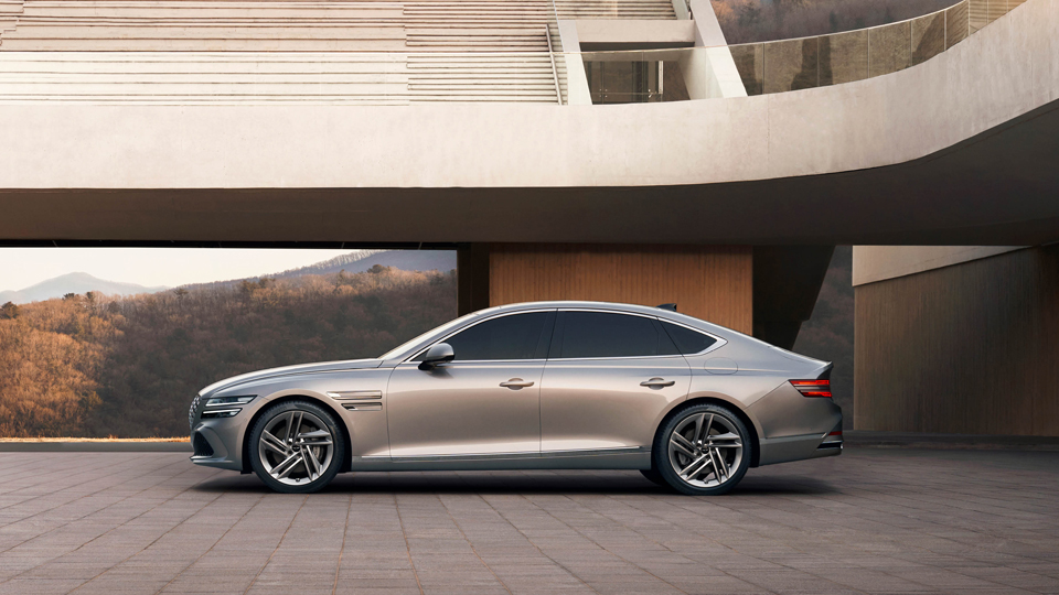 제네시스 G80 부분변경 모델 출시