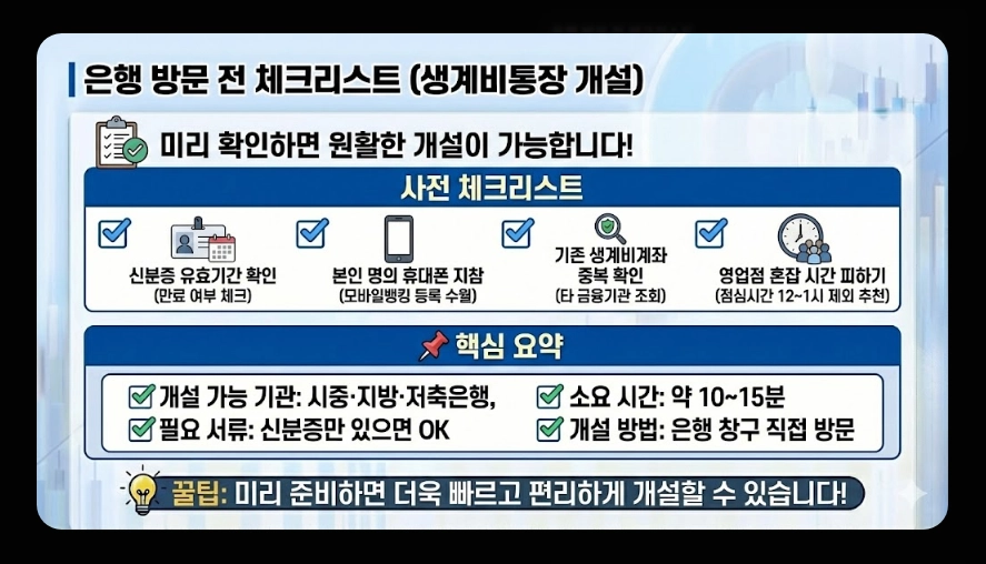 생계비통장 개설 조건(생계비계좌, 행복지킴이통장, 차이점)(+ 개설 방법)