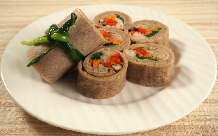 한국의 떡 종류 순채떡-메밀총편