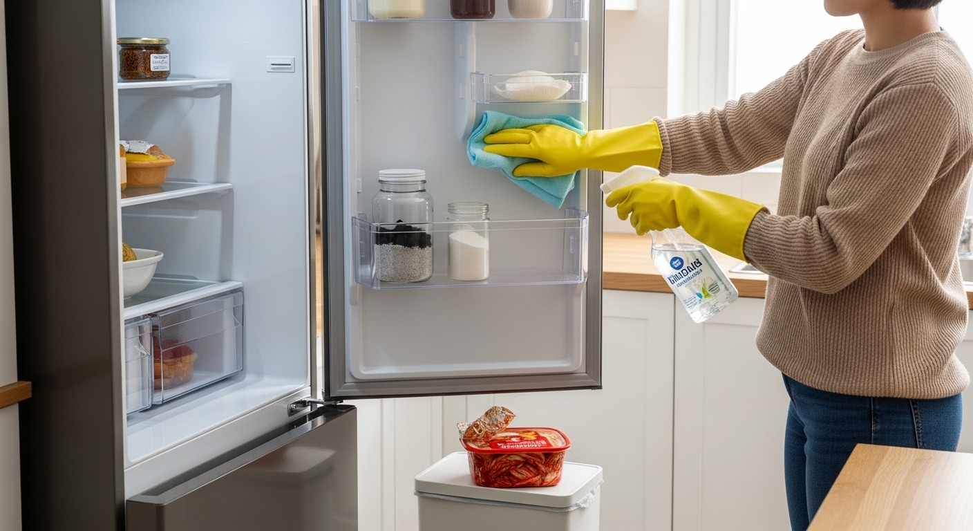 냉장고 냄새 잡는 법