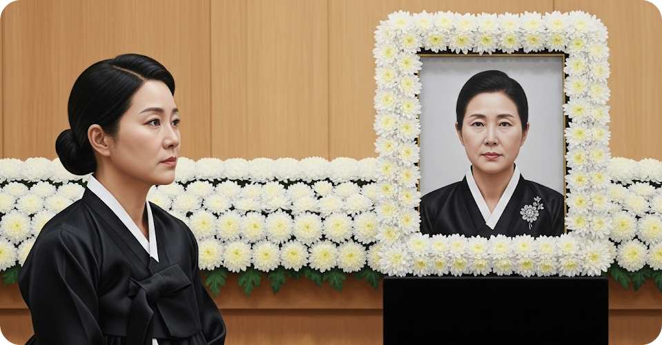 슬픈데도 눈물이 나지 않는 모습 재현(AI)