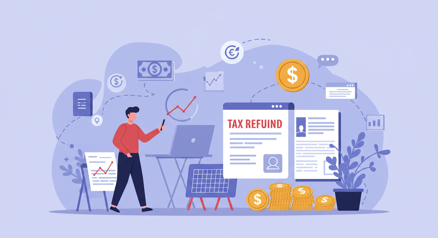 세금 환급, 환급금 조회, 국세청 홈택스