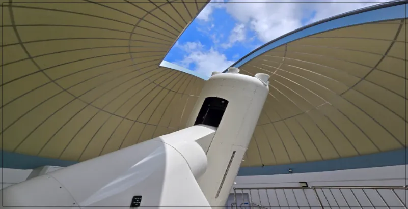 대전-국립-중앙-과학관-천체망원경-태양-관측-천체관측소-돔-천장