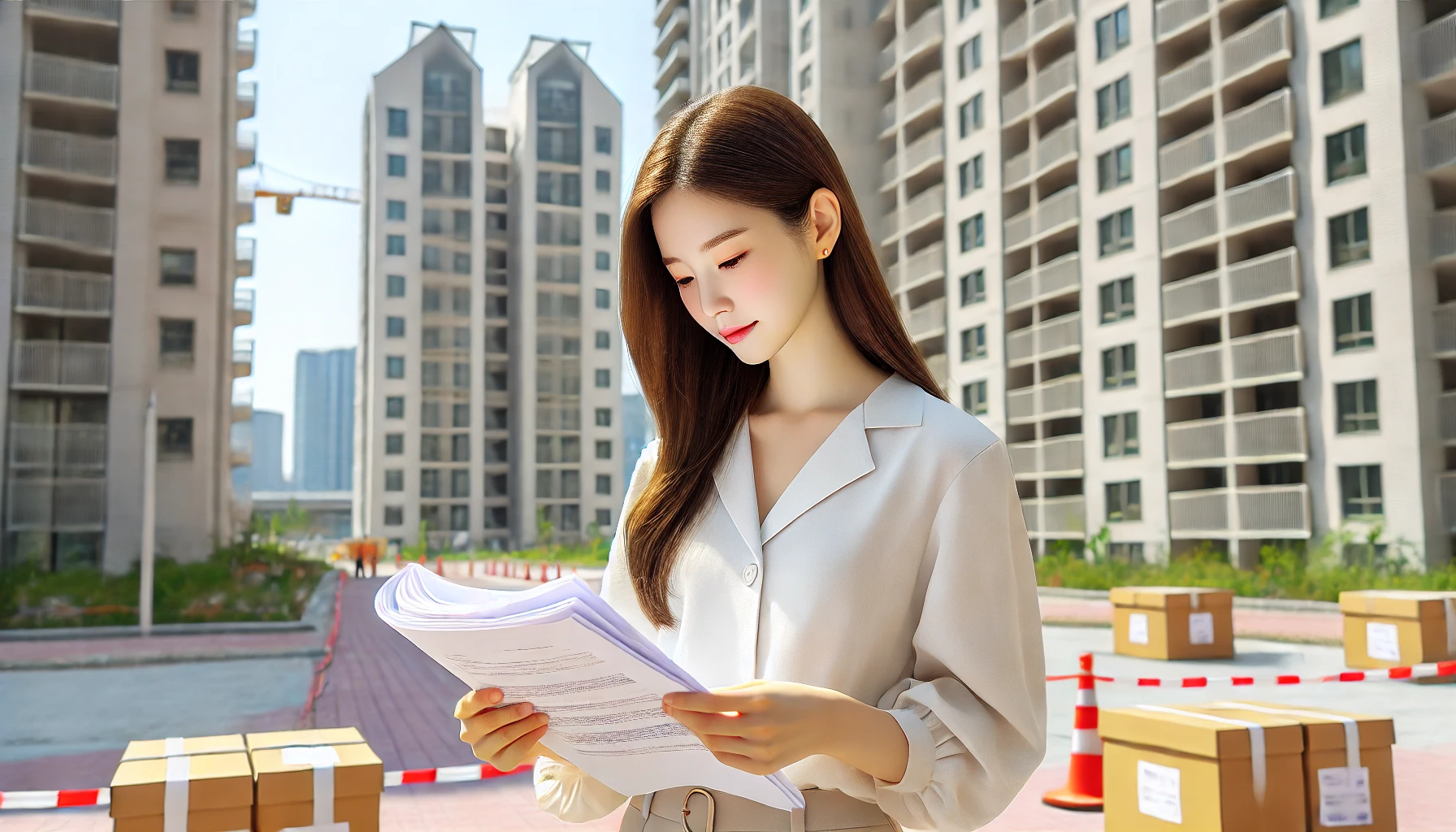 재개발 준공인가 절차 확인하는 이미지