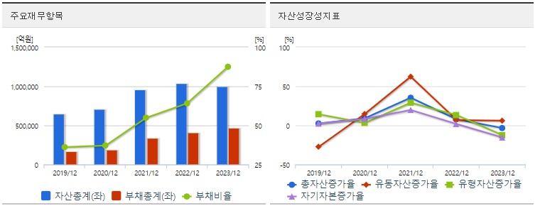 SK하이닉스 재무분석표