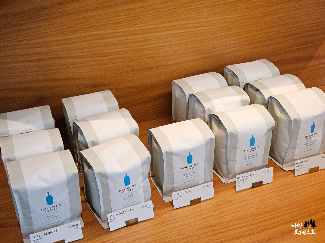 블루보틀 압구정 굿즈