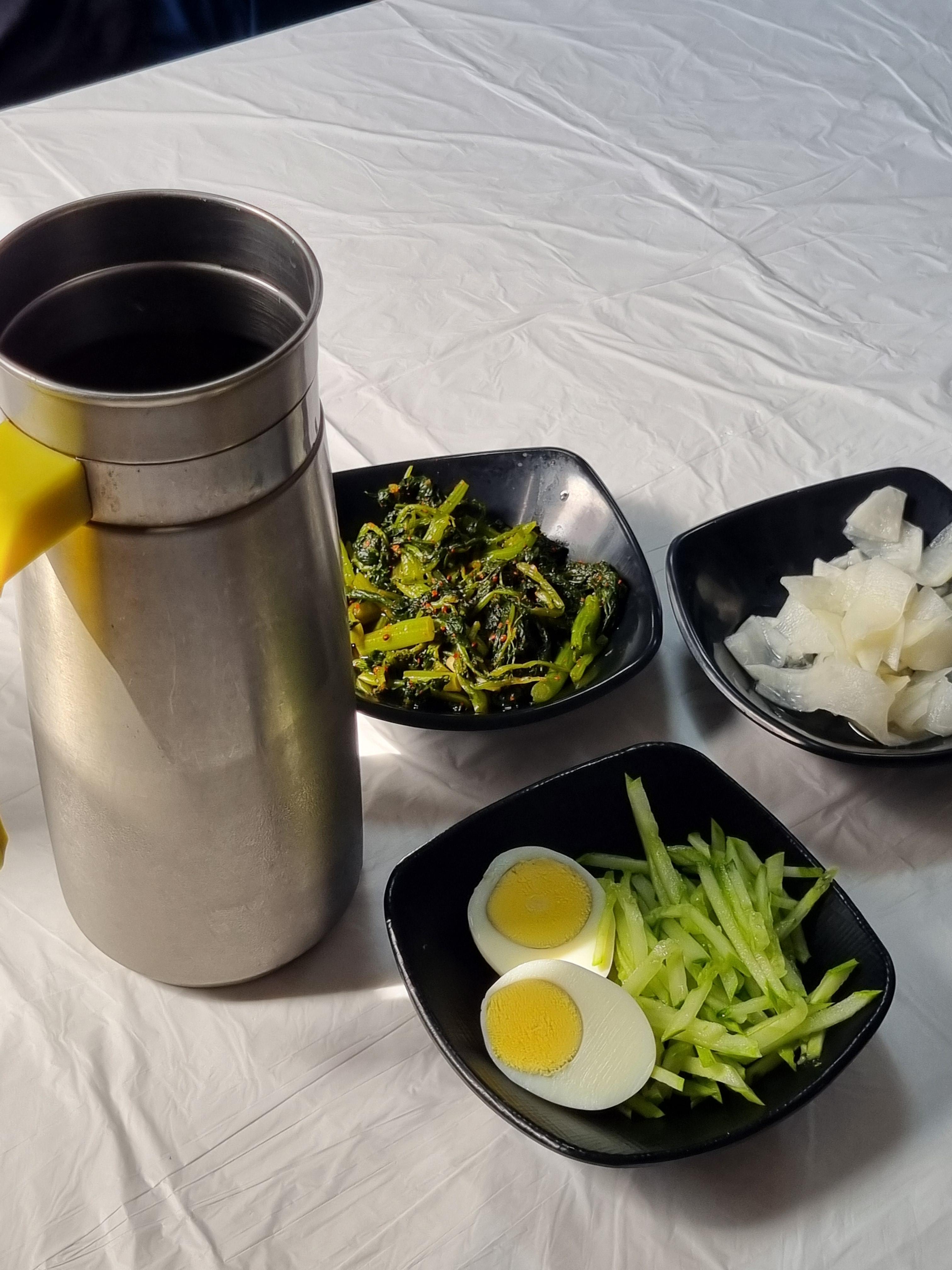 정가네메밀막국수 기본세팅