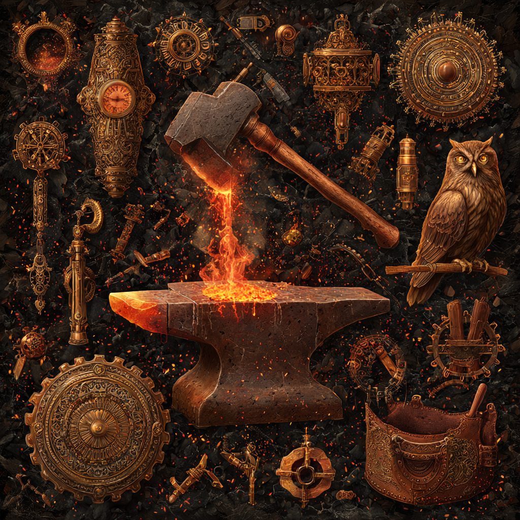 헤파이스토스: 불부터 기술까지, 창조까지 - 못생겼지만 가장 재능 있는 올림포스의 장인