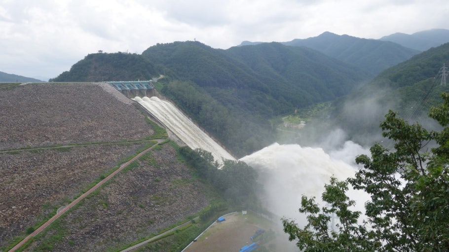 춘천 소양감댐 방류이미지