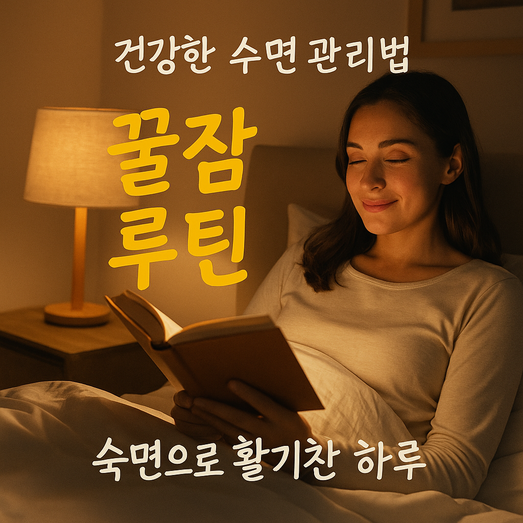 [7편] 꿀잠의 비밀! 건강한 수면 관리법