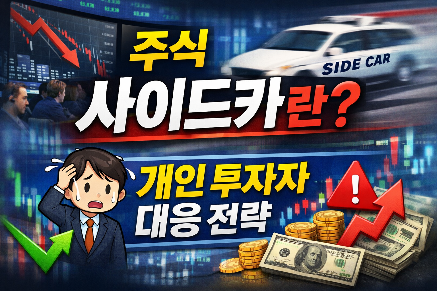 주식 사이드카란? 개인 투자자 대응 전략