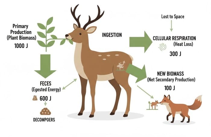 에너지의 깔때기: 10% 효율의 법칙과 생태 피라미드의 역학