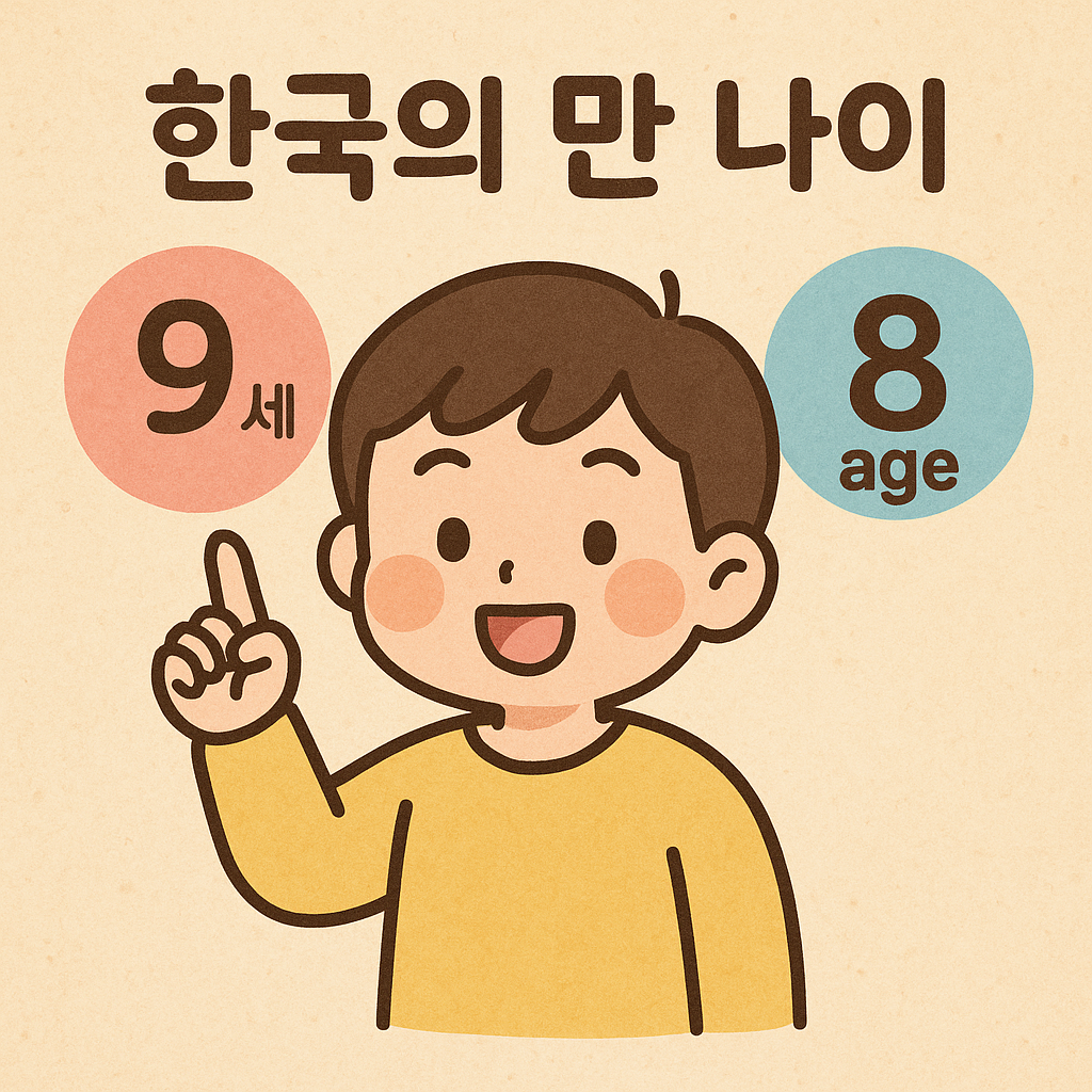 한국의 나이 계산