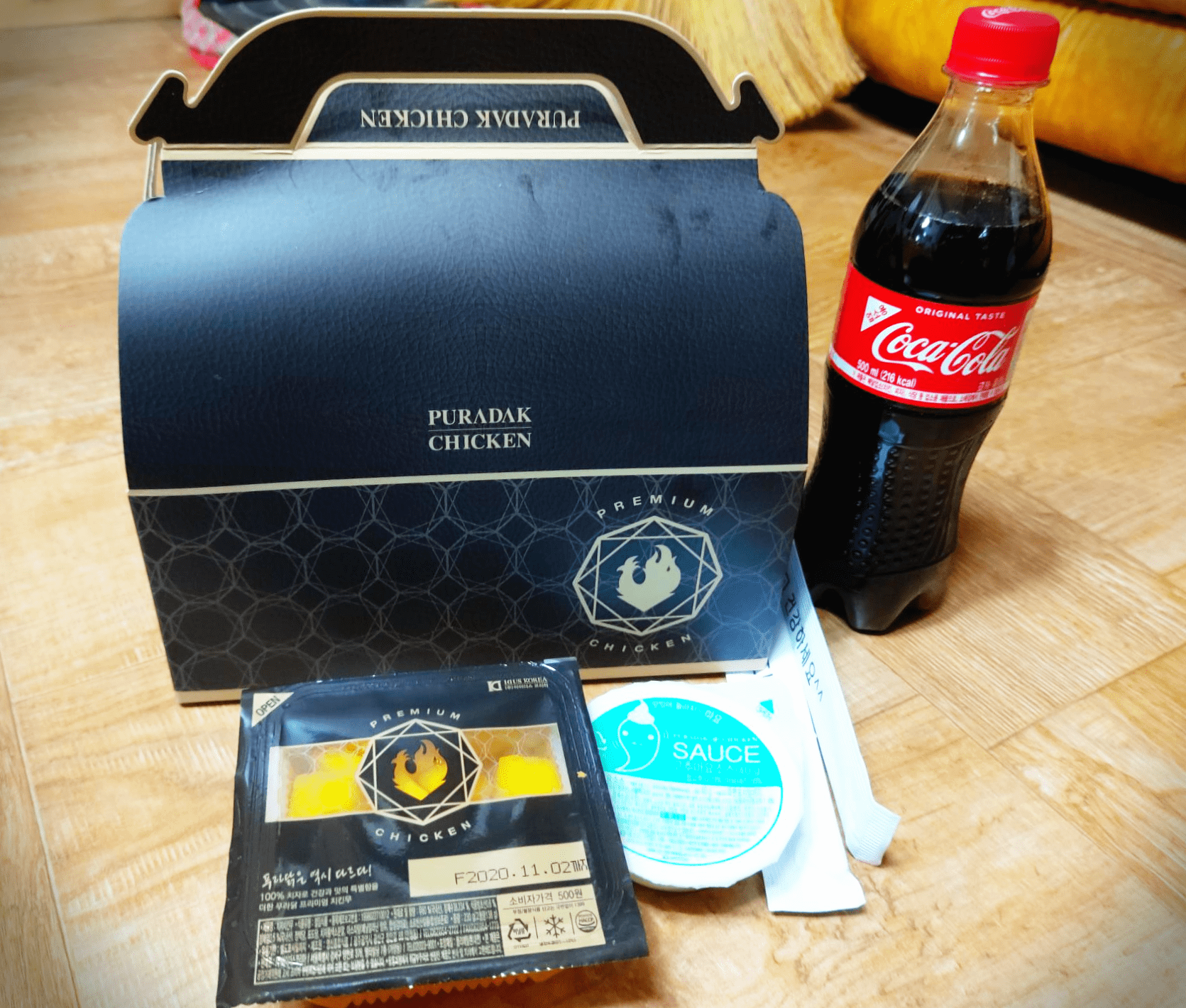 치킨박스 푸라닭 치킨박스