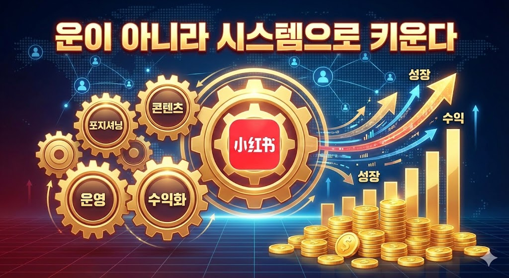 샤오홍슈 운영 방법 완벽 정리|초보도 30일 만에 팔로워 늘리는 시스템