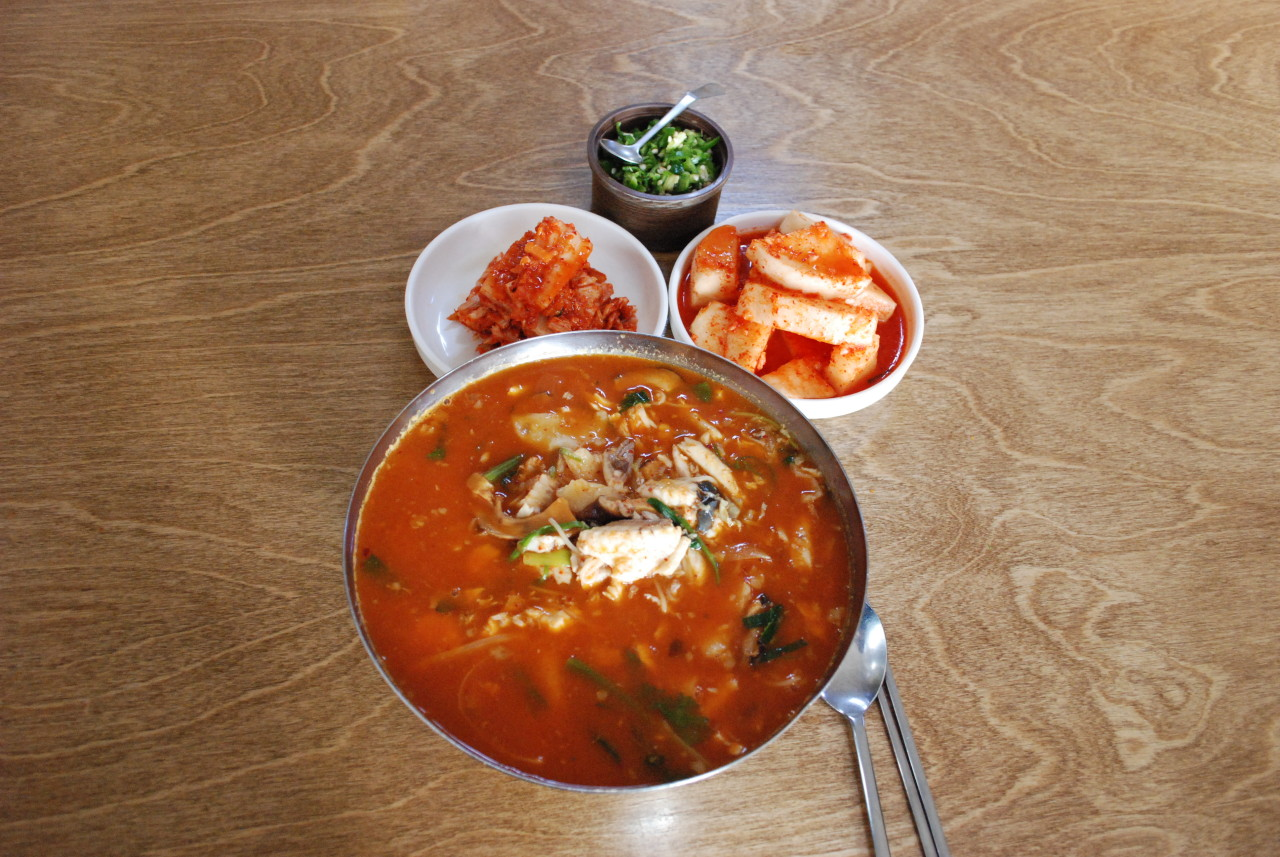 옥천 생선국수 맛집 청양식당