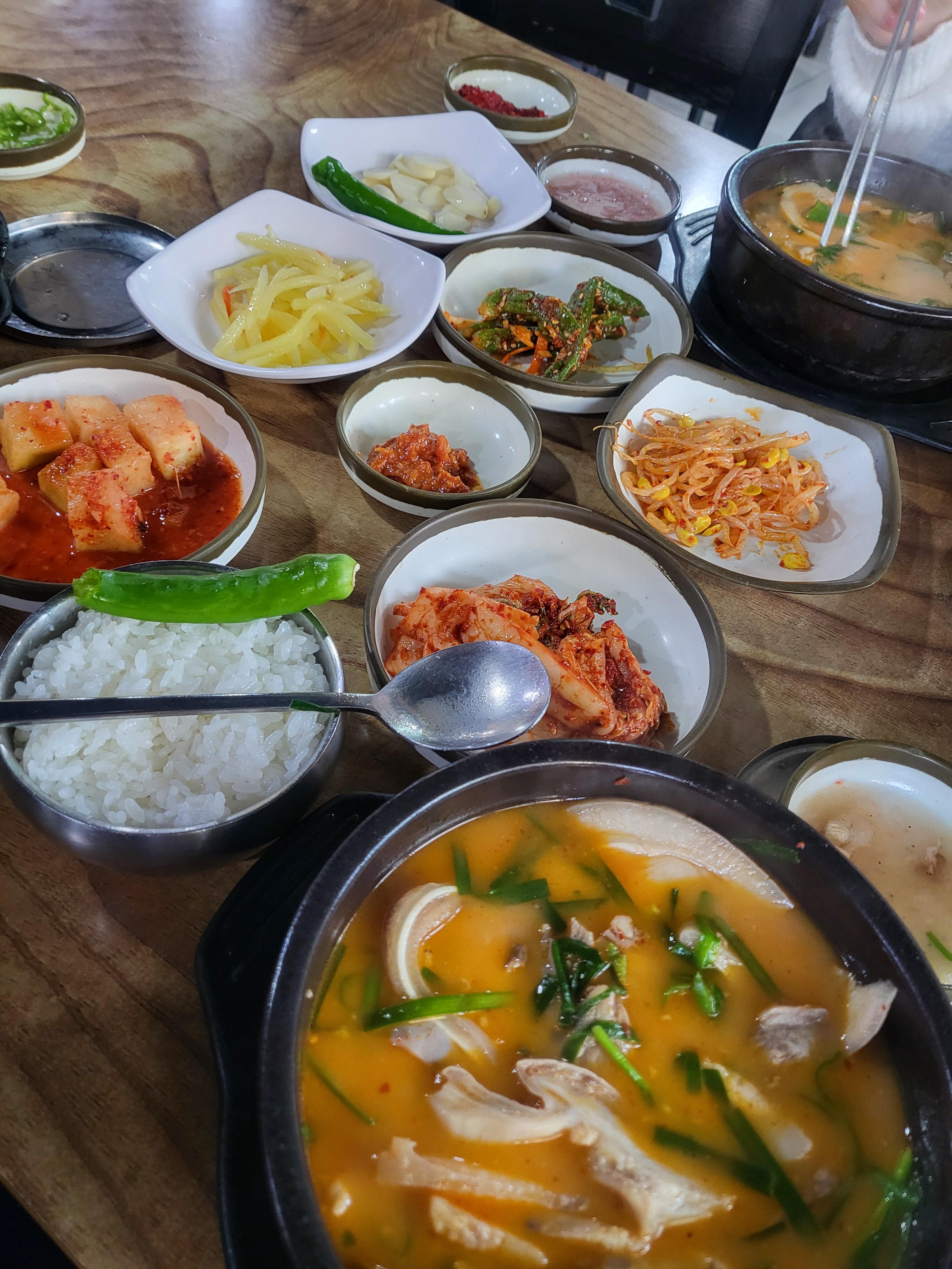 시골순대국