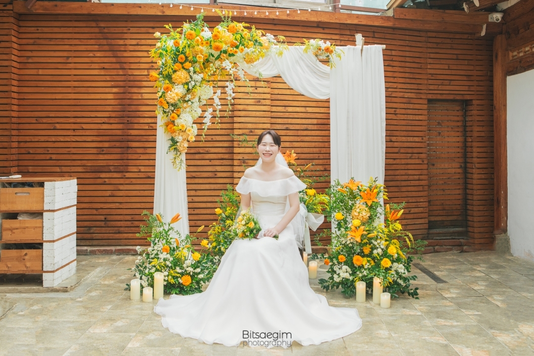 핸더스 한옥 결혼식 본식스냅 스몰웨딩