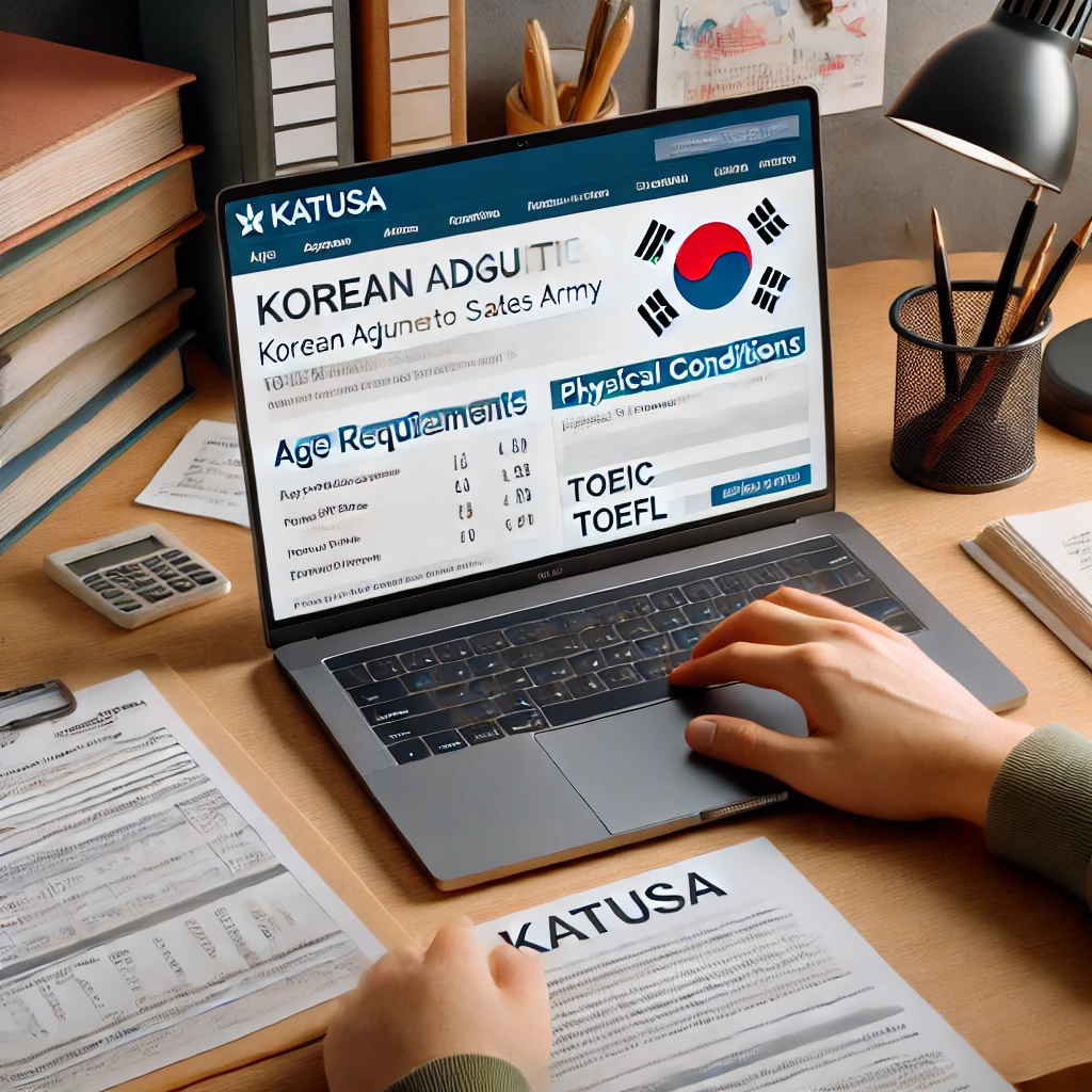 카투사 지원자격 지원일정