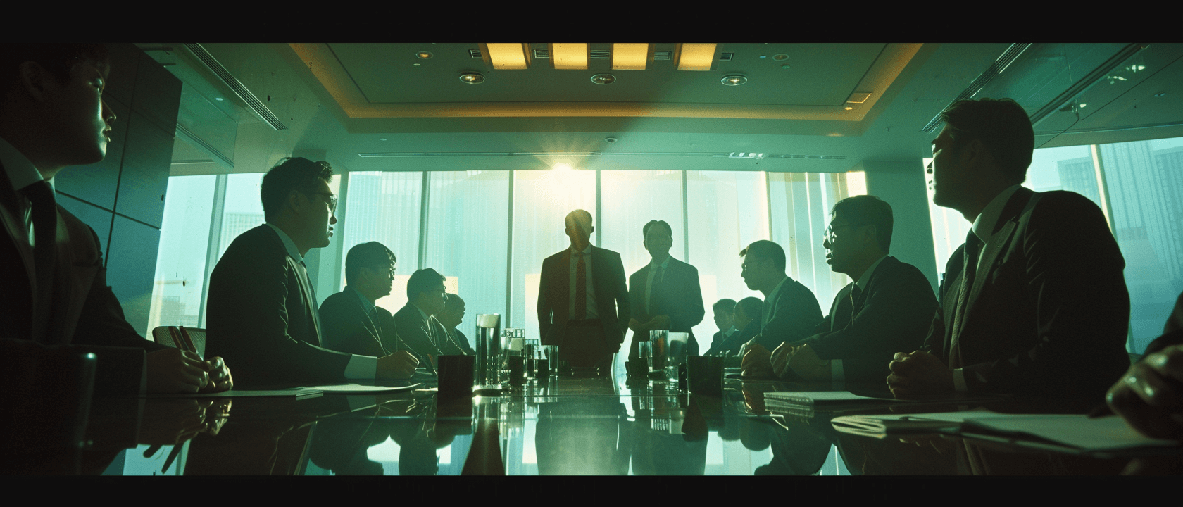 회사에서-논의중인-사람들