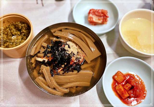 6시 내고향 대전 유성구 묵밥, 도토리 묵무침, 채묵 맛집