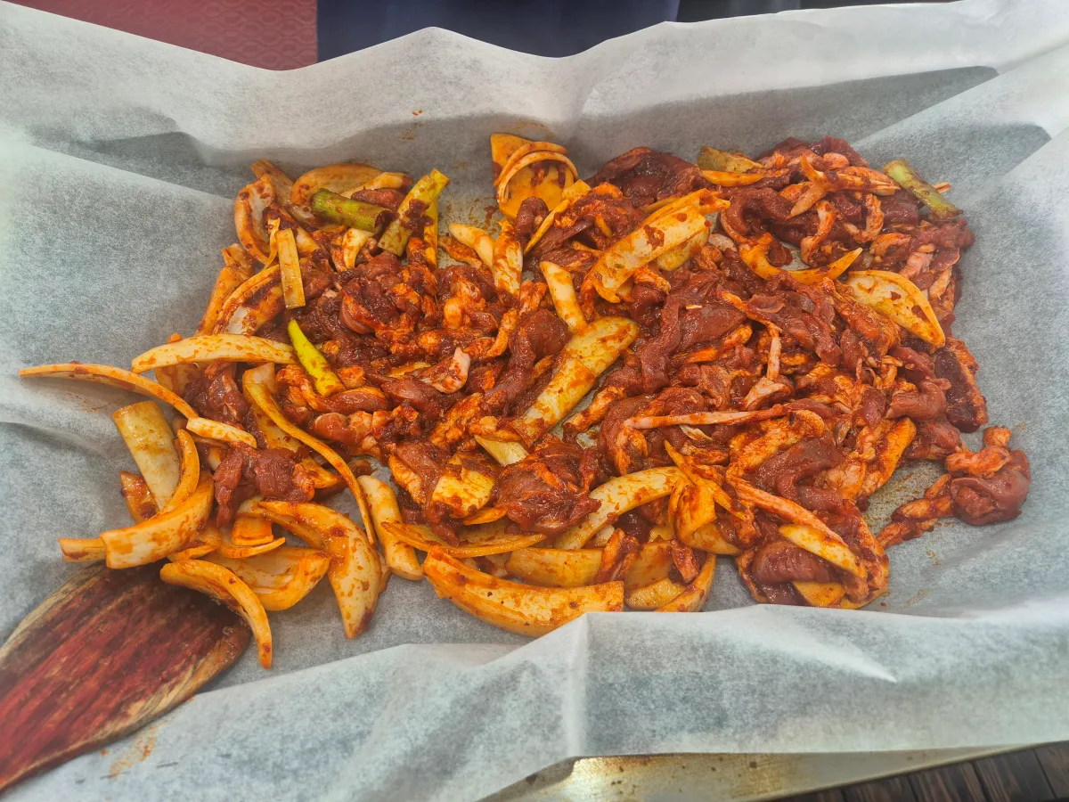 오리주물럭-맛집-산에산에-볶기전