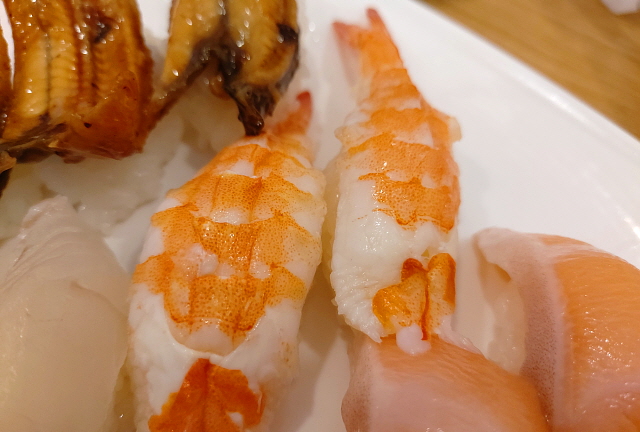 은행골 찐새우 초밥