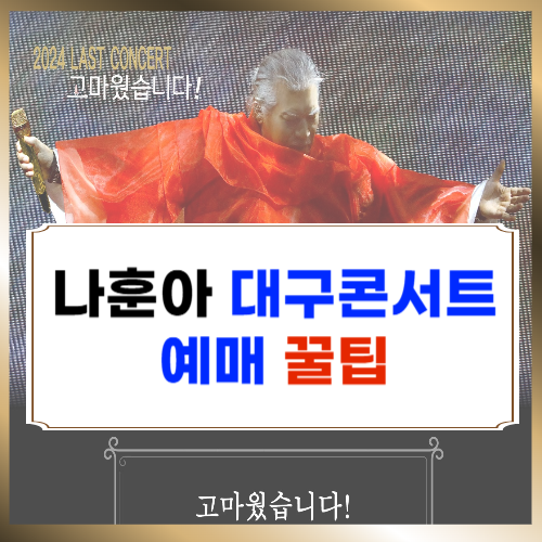 나훈아대구콘서트