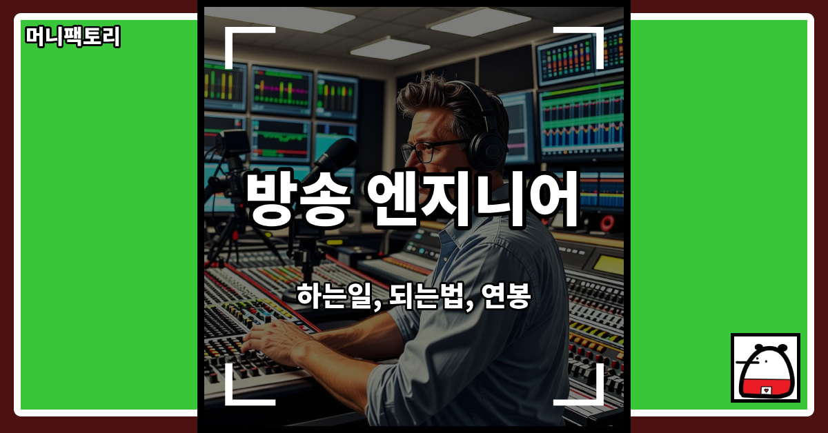 방송엔지니어