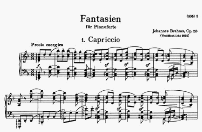 브람스 <7개의 환상곡집 Fantasien, Op.116> - 내면의 폭풍과 고요, 말년 브람스의 심장 박동>