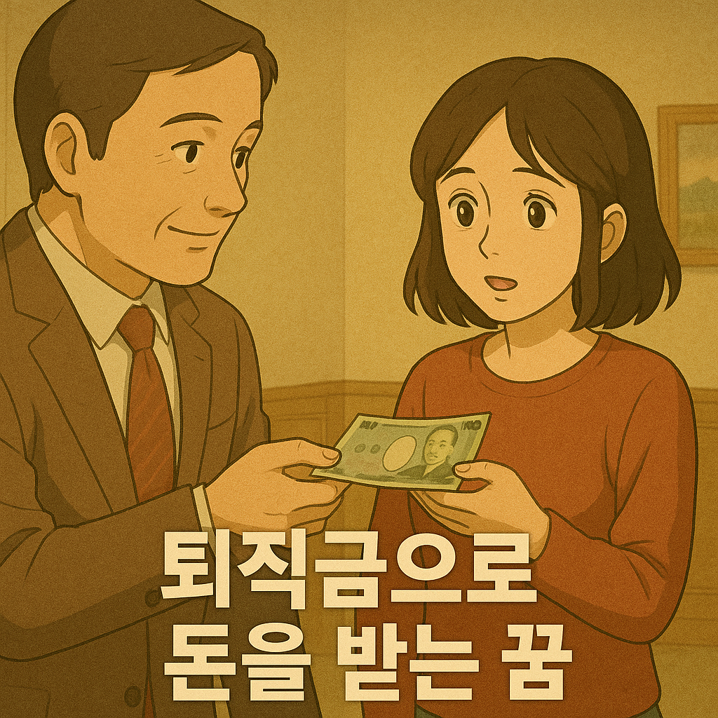 퇴직금으로 돈을 받는 꿈