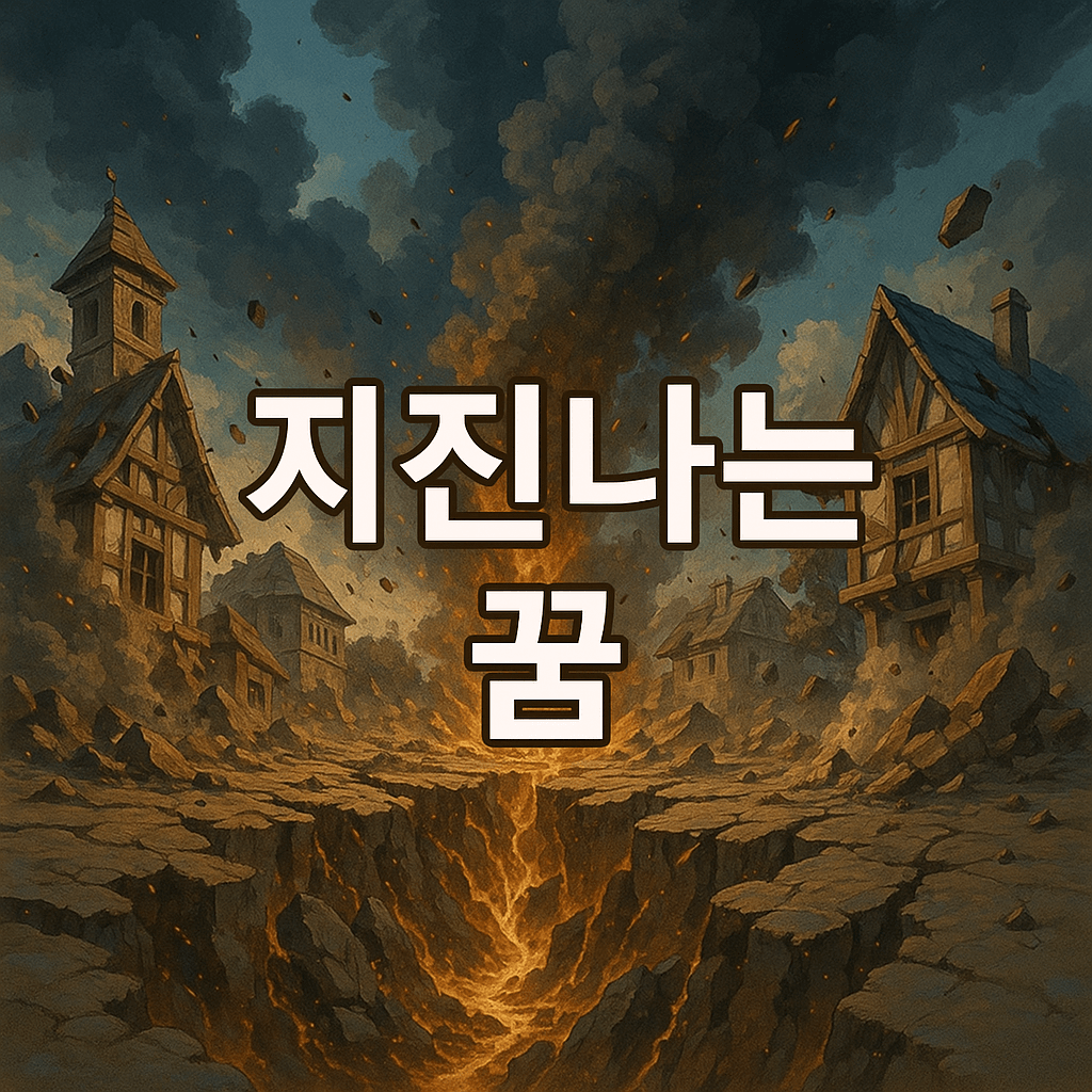 지진나는 꿈 해몽