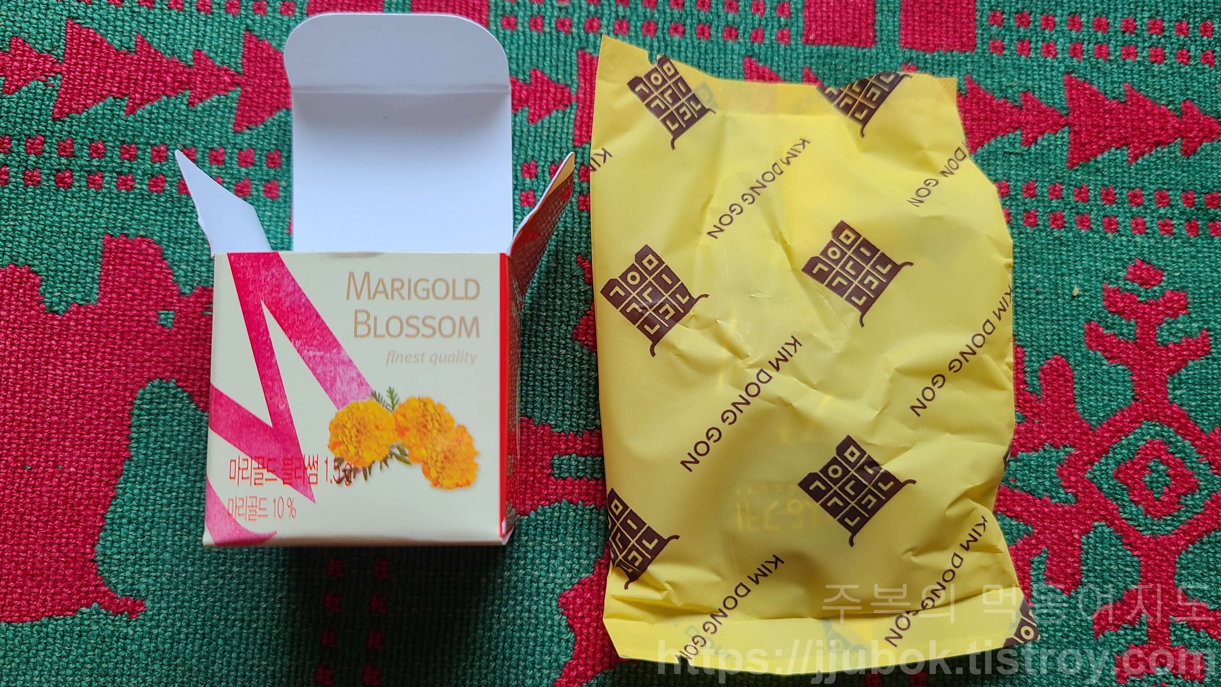 쌍계-선물세트-큐브우드-16P-마리골드-블라썸-2