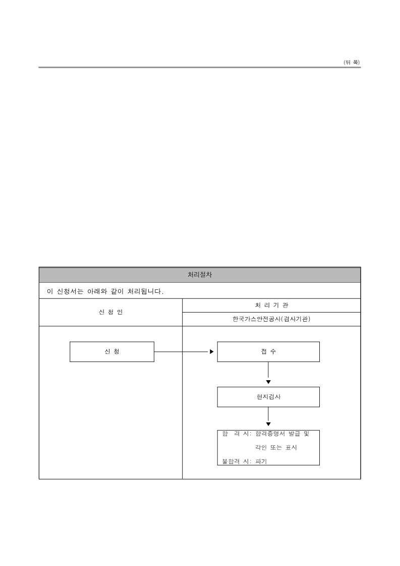 고압가스 안전관리법 시행규칙 [별지 제25호 서식]용기(신규검사&amp;#44;재검사) 신청서