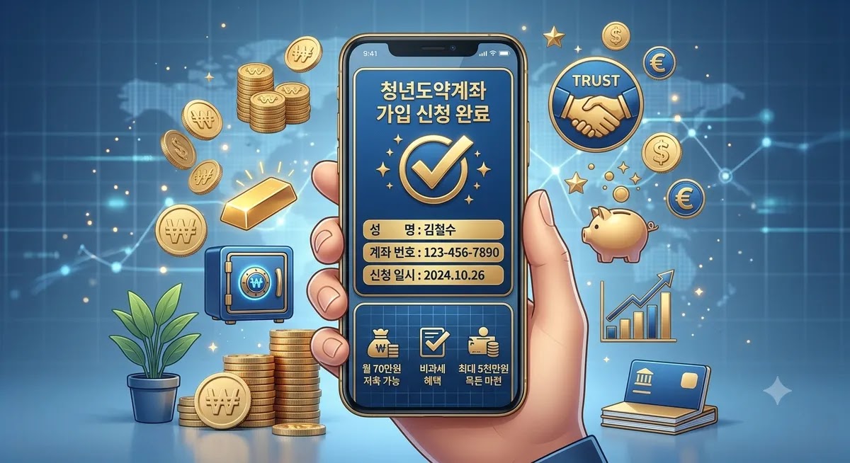 청년도약계좌 은행 앱 비대면 신청 방법 및 절차