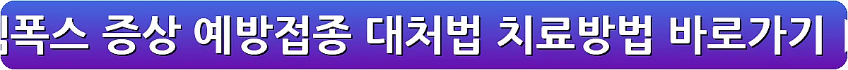 엠폭스 증상 예방접종 대처법 치료방법_6