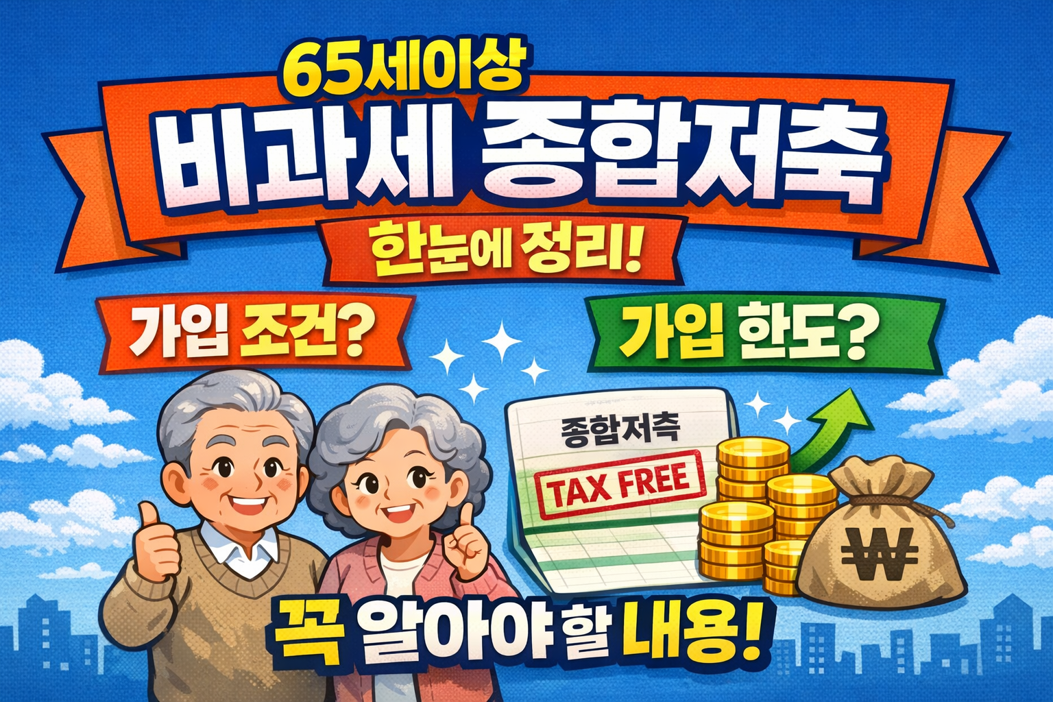 65세이상 비과세 종합저축