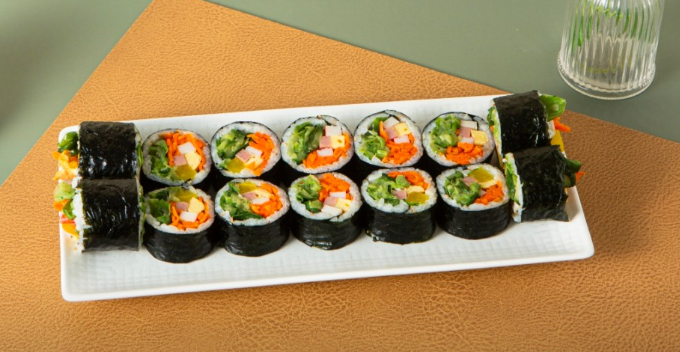 안성 오이김밥 대표 메뉴